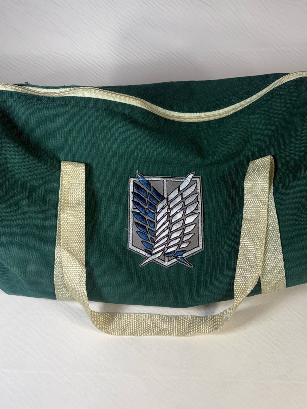 Attack On Titan Anime Gym Bag Green Duffle bag